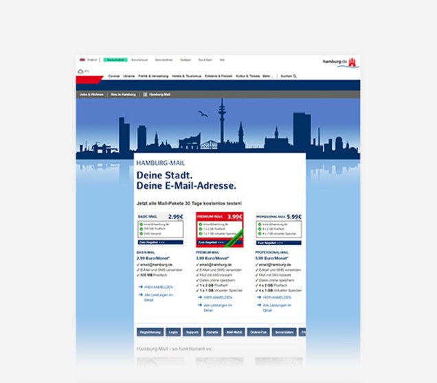 HamburgDe_MailPaket_Landingpage